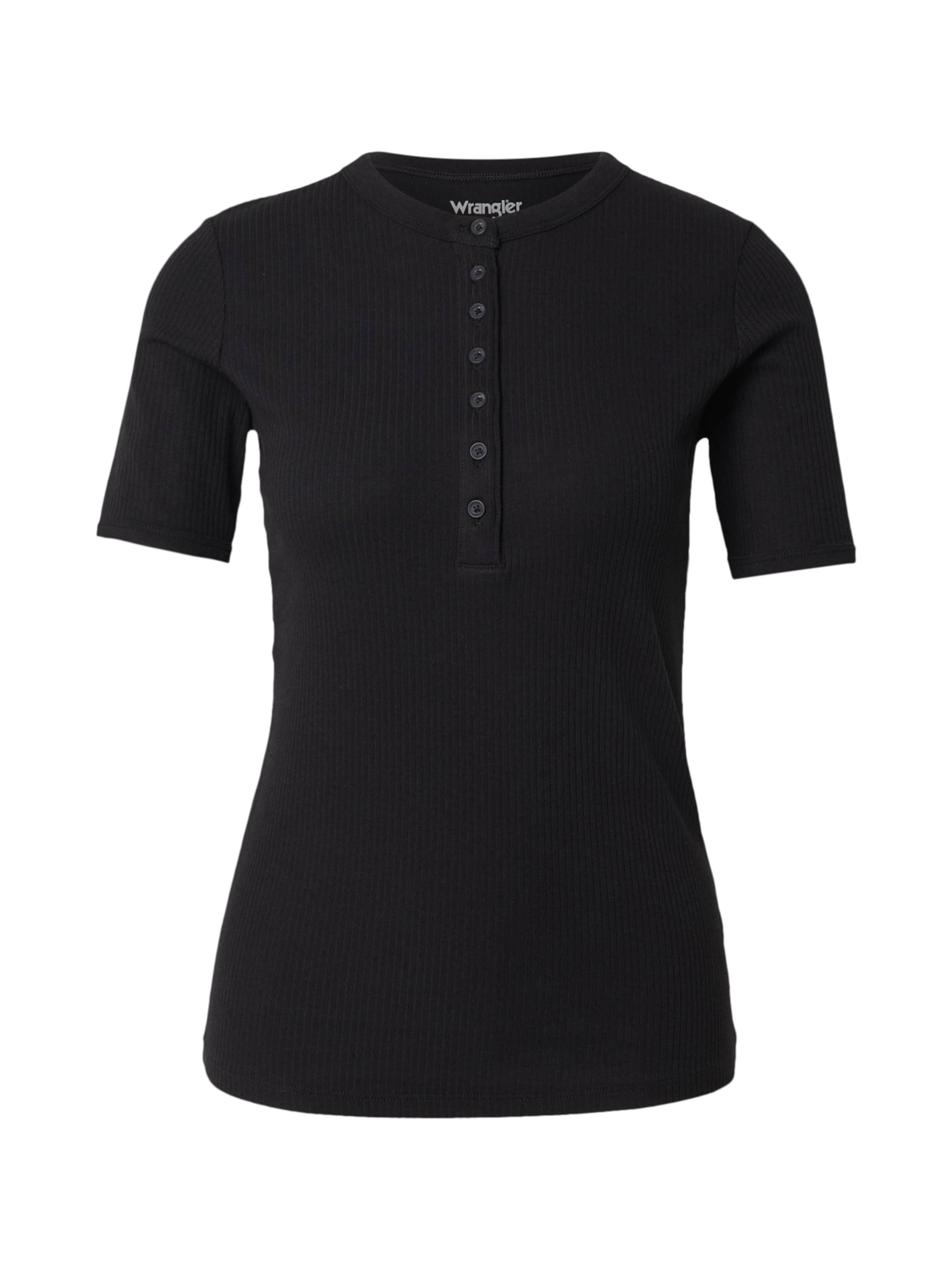 WRANGLERMajica 'FEMME' - crna boja: prednji dio