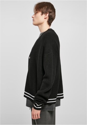 Urban Classics Knit Cardigan in Black