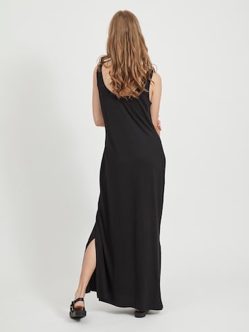 VILA Sommerkleid in Schwarz