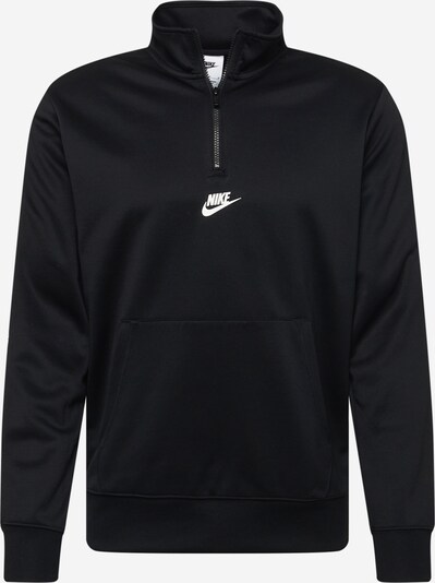 Nike Sportswear Sweatshirt 'REPEAT' in schwarz / weiß, Produktansicht