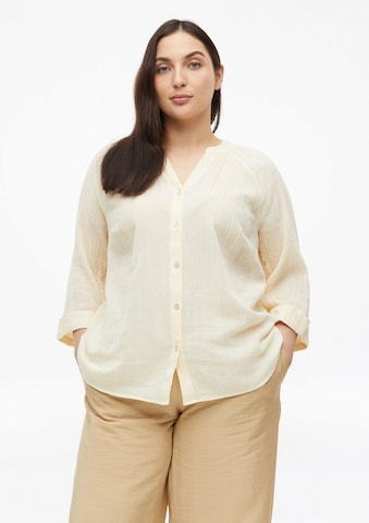 s.Oliver CURVE Bluse in Beige: Vorderseite