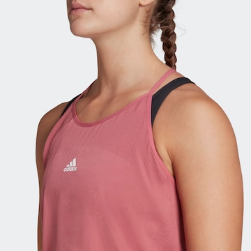 ADIDAS SPORTSWEAR - Top desportivo 'Aero Seamless Loose' em rosa