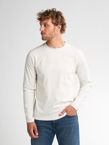 Petrol Industries Shirt 'Pierre' in Wit: voorkant