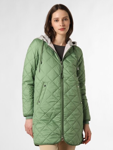 STREET ONE Between-Seasons Coat in Green: front