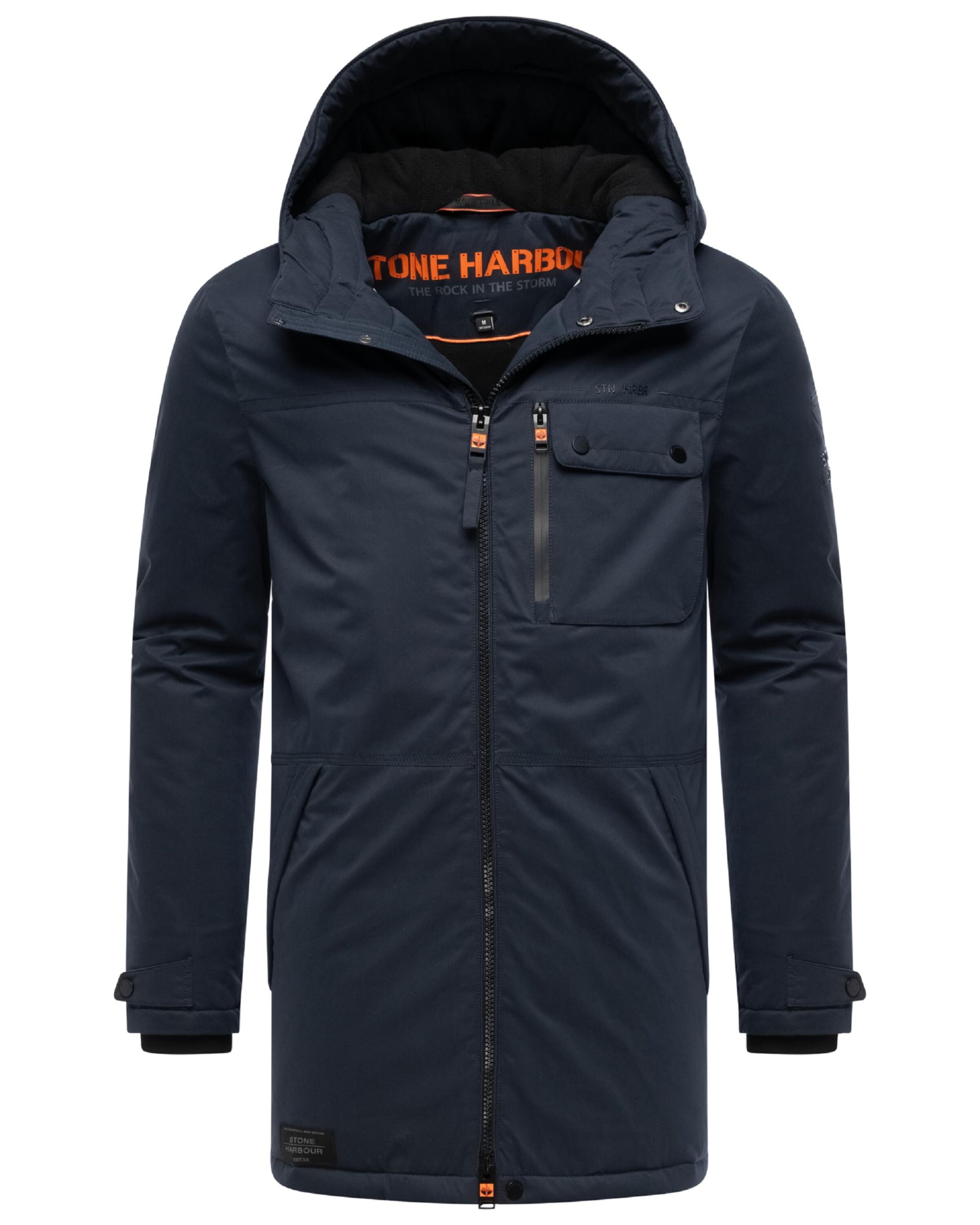 STONE HARBOUR Winter coat 'Fintaan' in Blue