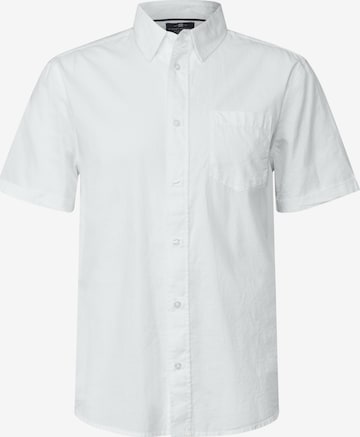Street One MEN Button Up Shirt in White: front