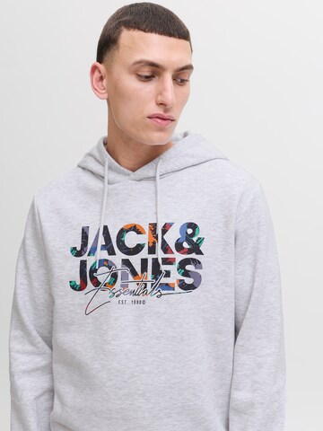 Sweat-shirt 'JJGEPLAS' JACK & JONES en blanc