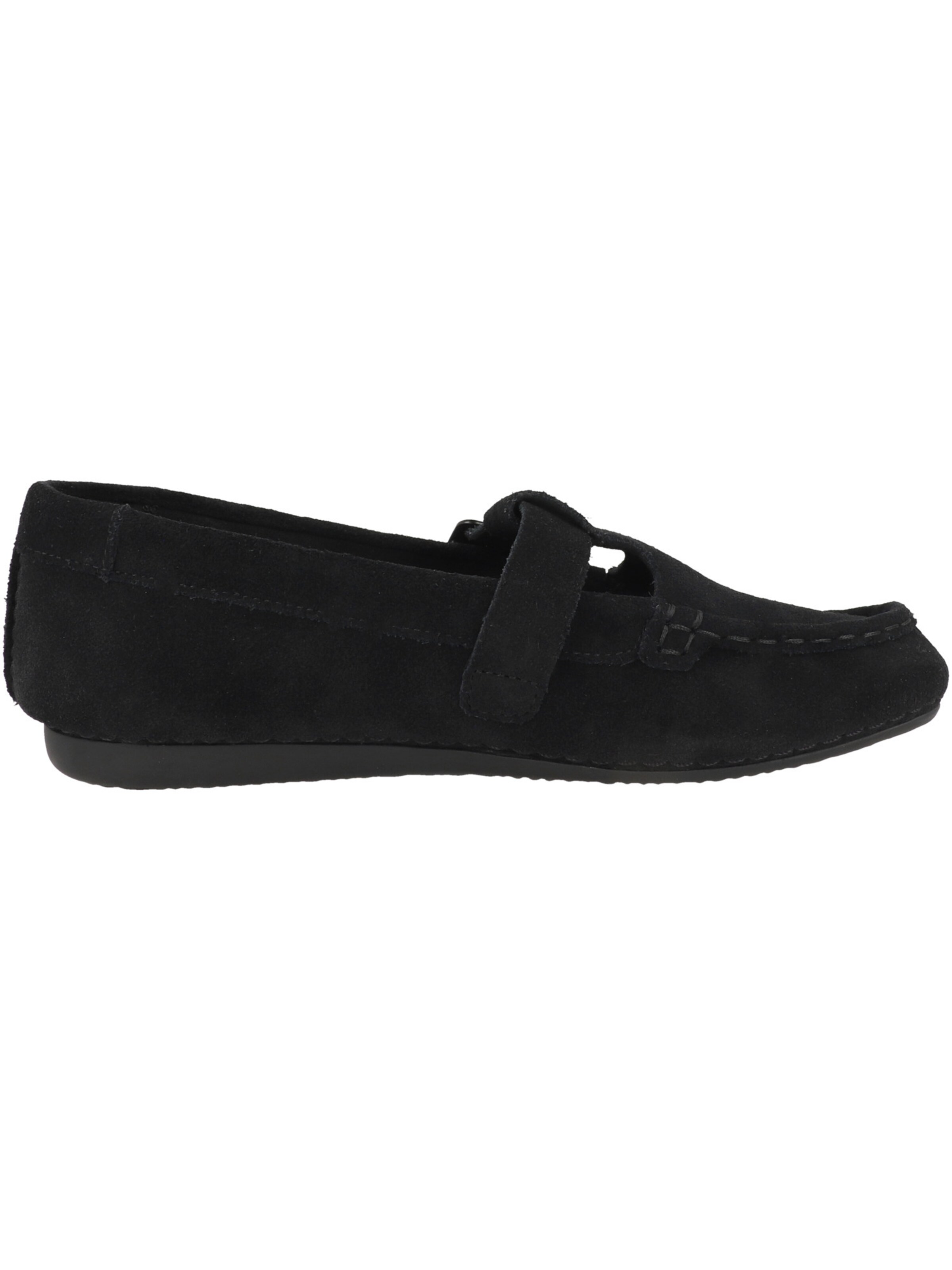 CLARKS Slip-ons 'Freckle Tbar' in Black