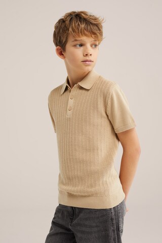 WE Fashion Shirt in Beige: front