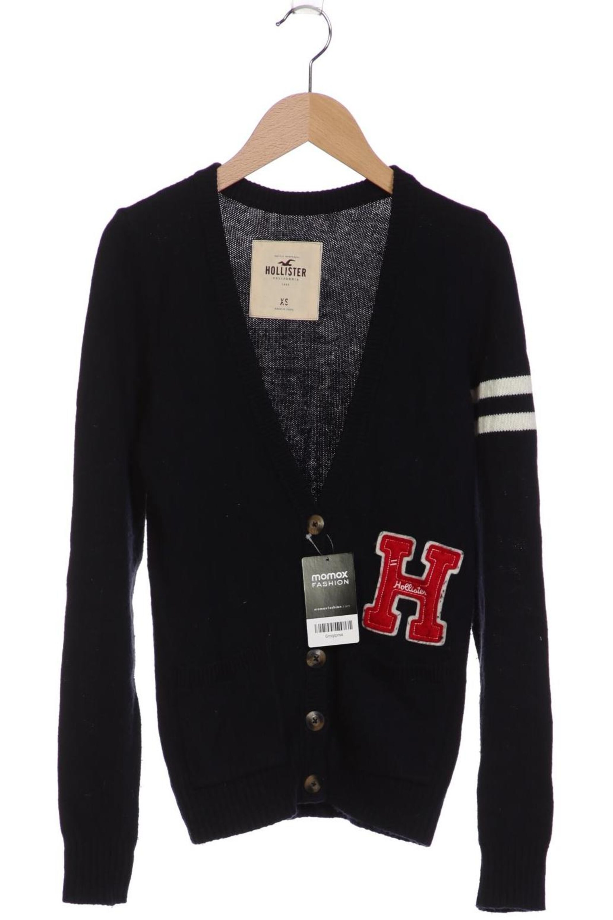 HOLLISTER Strickjacke XS in Marine ABOUT YOU