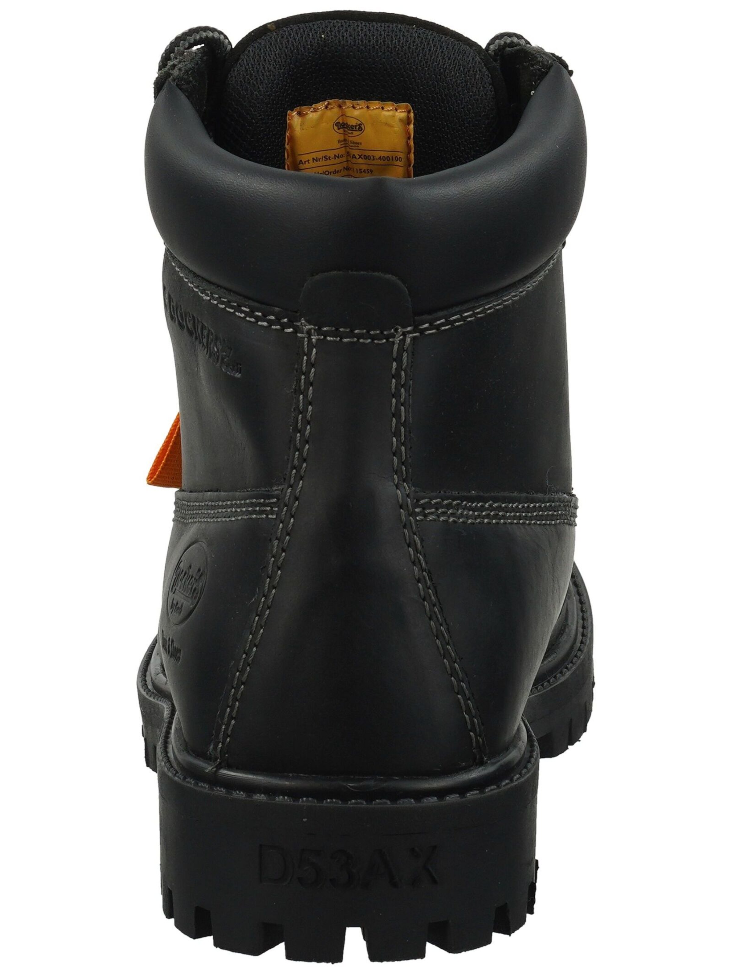 Boots stringati di Dockers by Gerli in nero