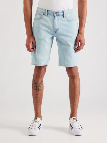 BLEND Regular Shorts in Blau: predná strana