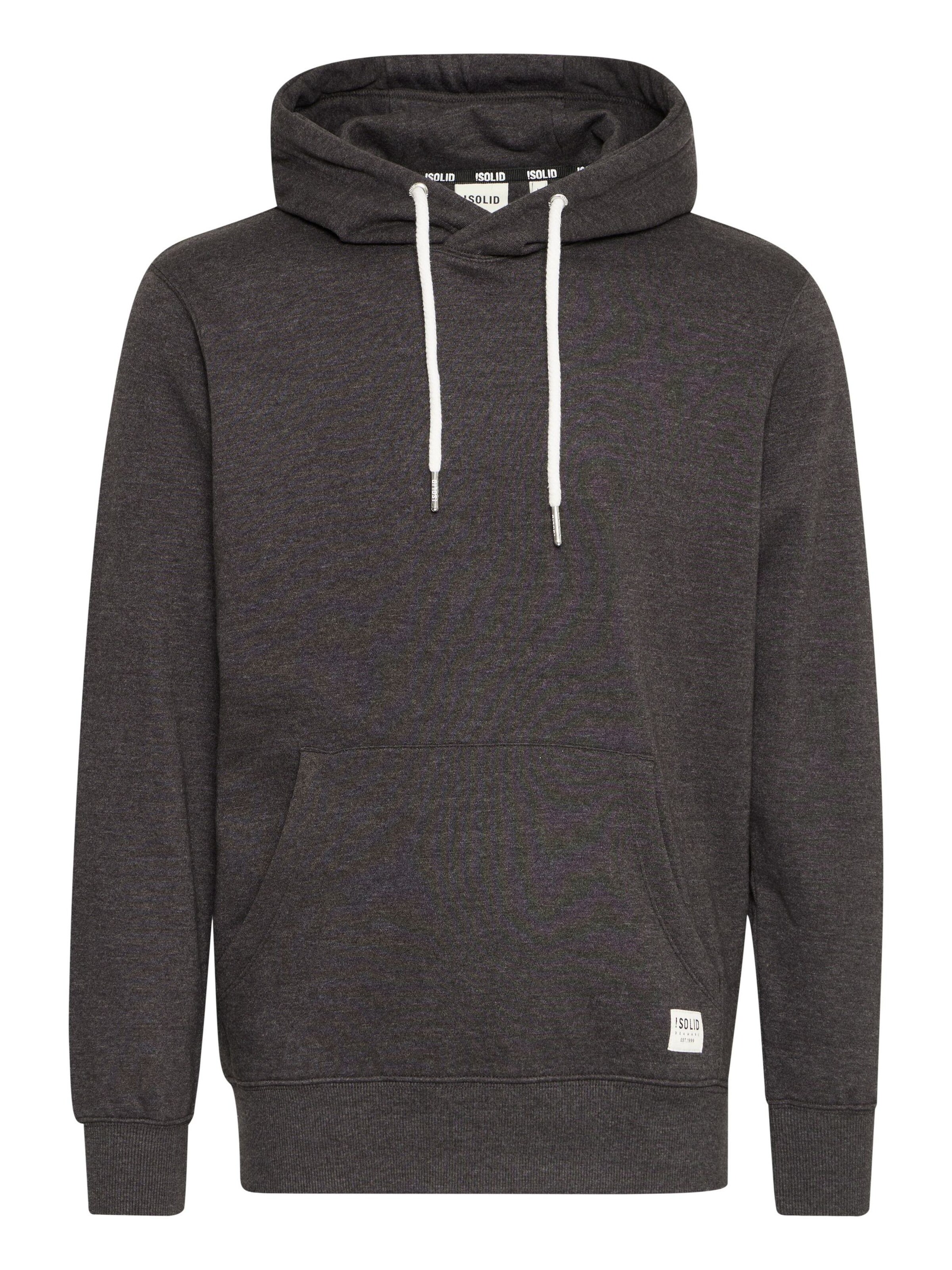 !Solid Sweatshirt ' SDCHAP ' in Grijs: voorkant