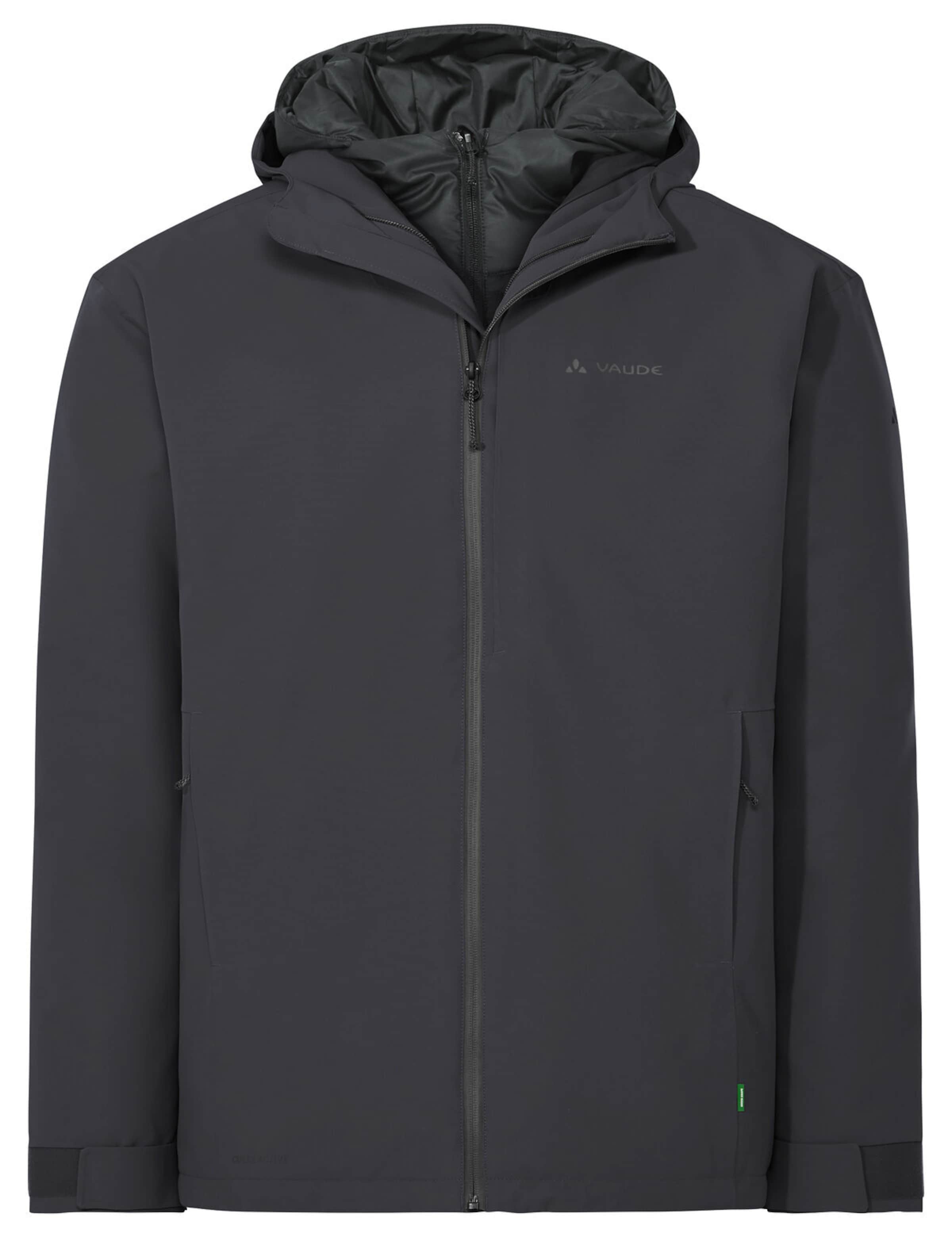 VAUDE Sports jacket 'Mineo' in Black: front