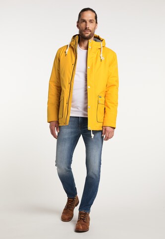 Schmuddelwedda Winter Jacket in Yellow