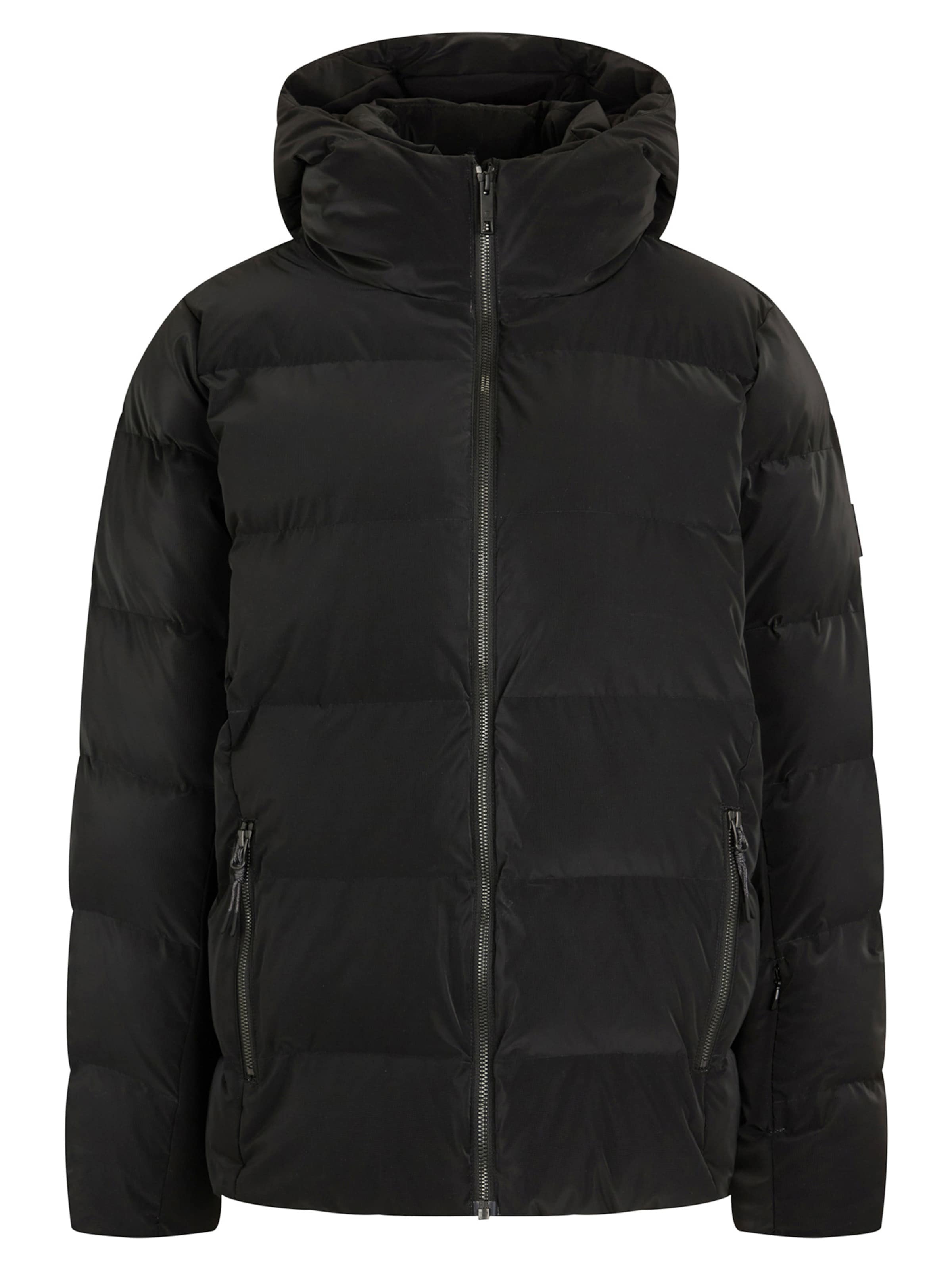 ZIENER Athletic Jacket in Black: front