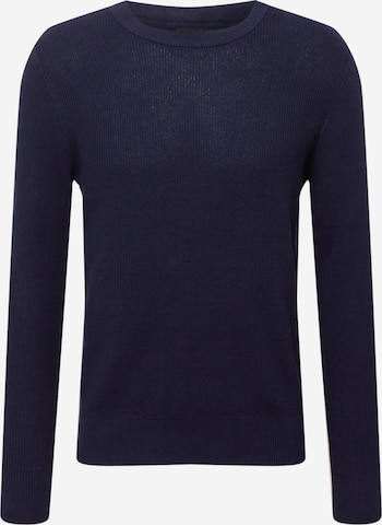 JACK & JONES Sweater 'Blafalco' in Blue: front