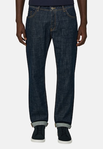 Boggi Milano Slimfit Jeans in Blau: Vorderseite