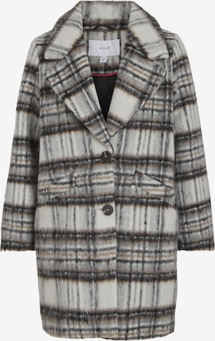 VILA Winter Coat in Grey: front