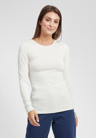 Oxmo Longsleeve 'Marie' in Weiß: predná strana