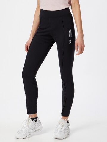 Nike SportswearSkinny Tajice - crna boja: prednji dio