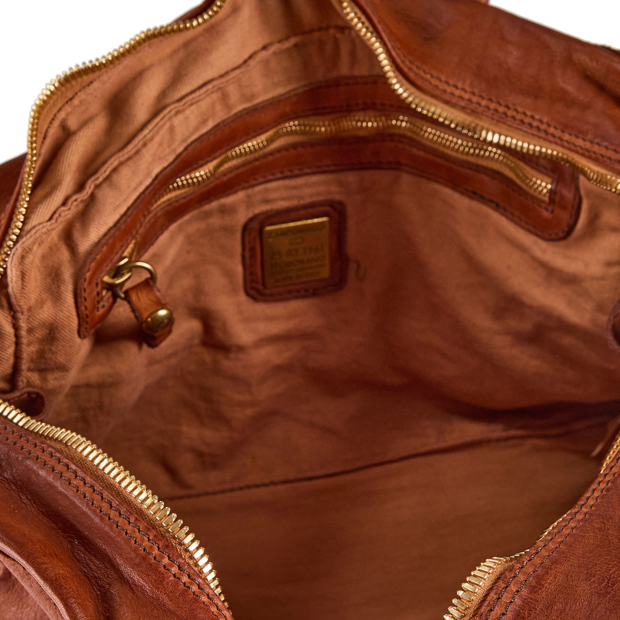 Borsa a spalla 'Simona' di Campomaggi in marrone