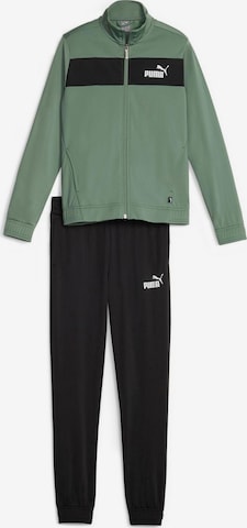 PUMA Sweatsuit 'Poly' in Black: front