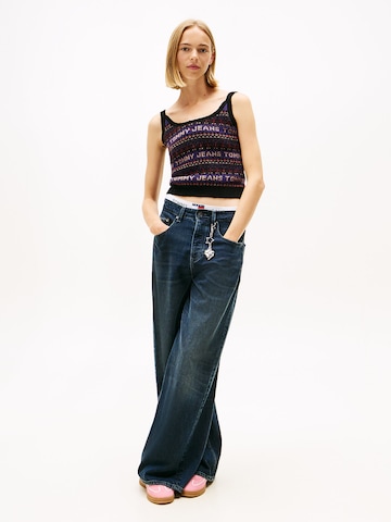 Tommy Jeans Stricktop in Schwarz