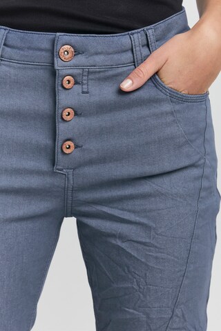 PULZ Jeans - Slimfit Pantalón 'ROSITA' en azul