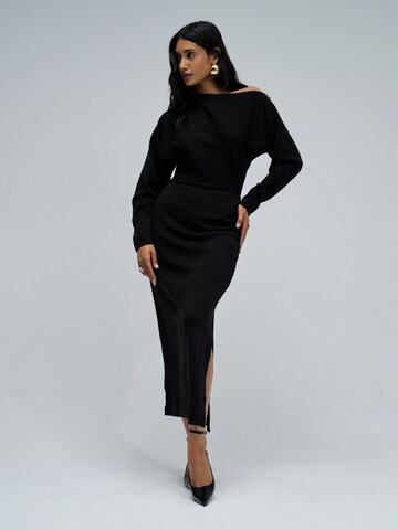 Salsa Jeans Kleid in Schwarz