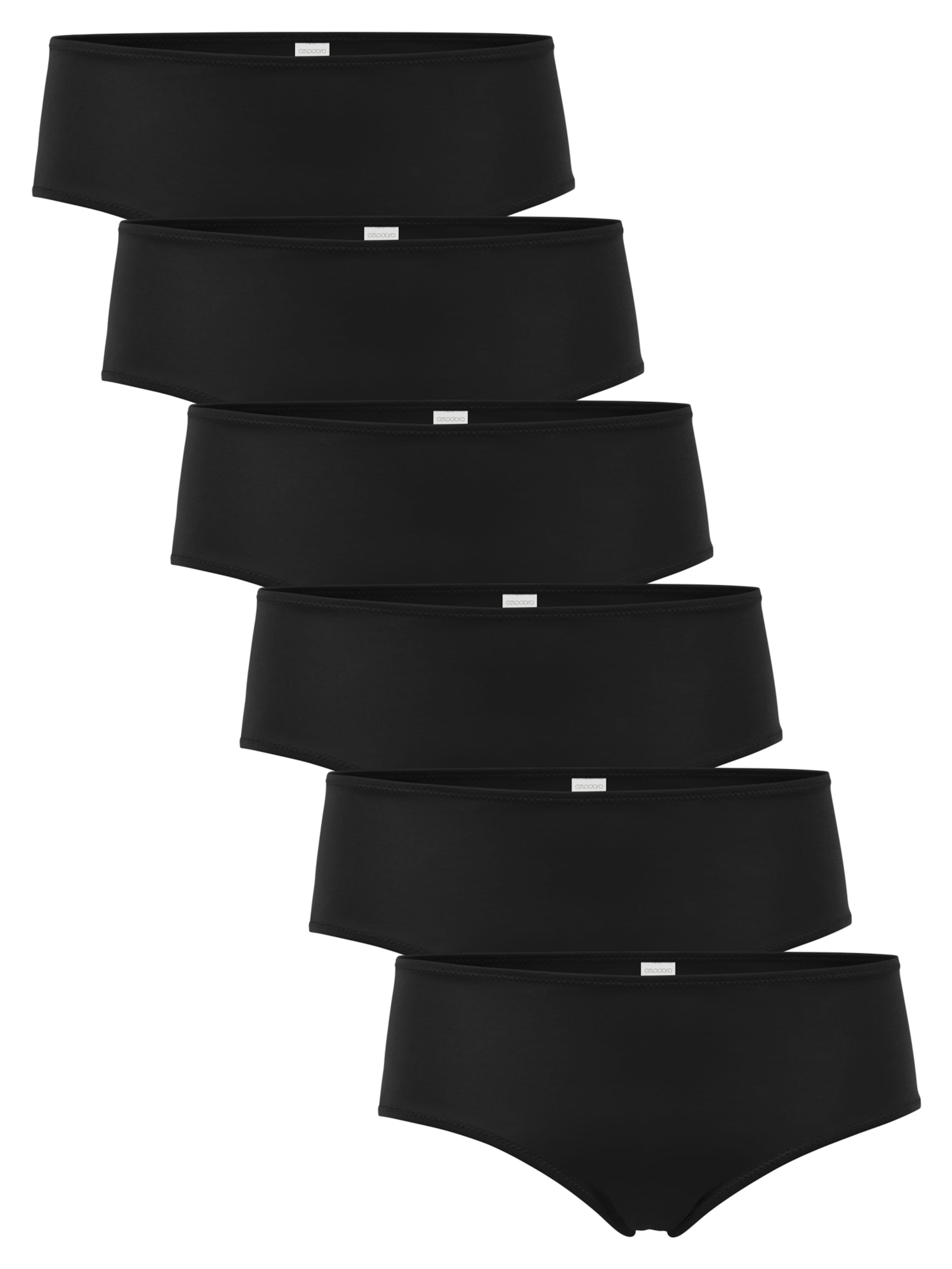 celodoro Panty 'Quick Dry'‌‌‌‌ in Schwarz: Vorderseite