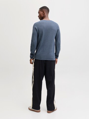 JACK & JONES Regular Fit Pullover 'JJEHill' i blå