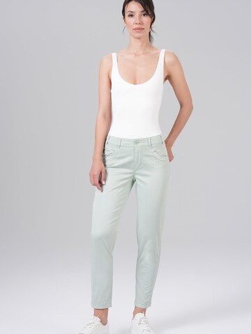 M.O.D MIRACLE OF DENIM - regular Vaquero en verde: frente