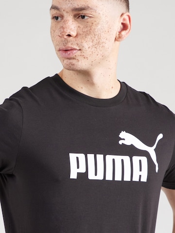 PUMA - Camiseta funcional 'Essential No. 1' en negro