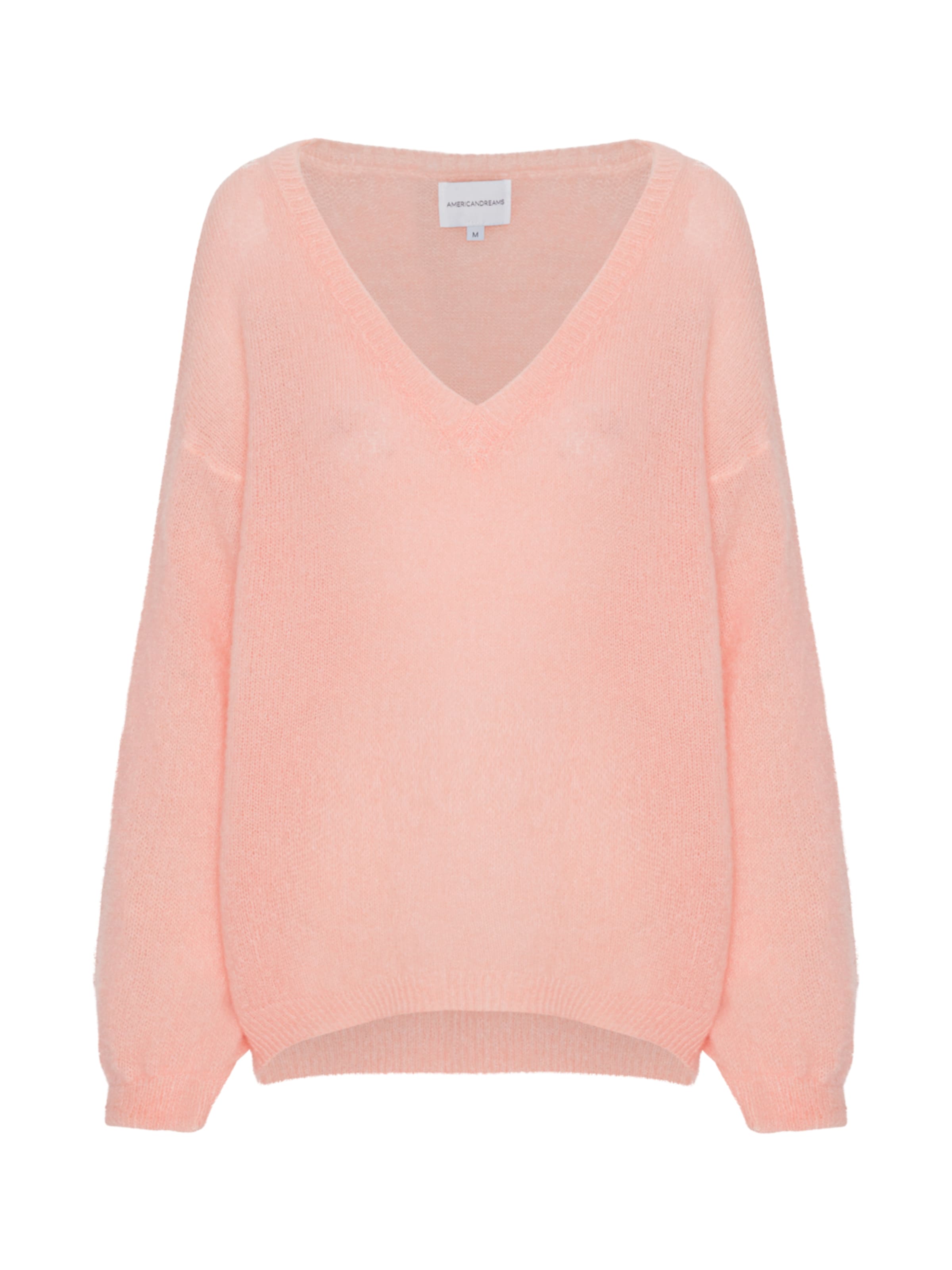 Pull-over oversize 'Silja' americandreams en orange : devant