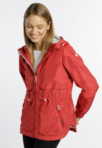 DreiMaster Maritim Between-season jacket in Red: front
