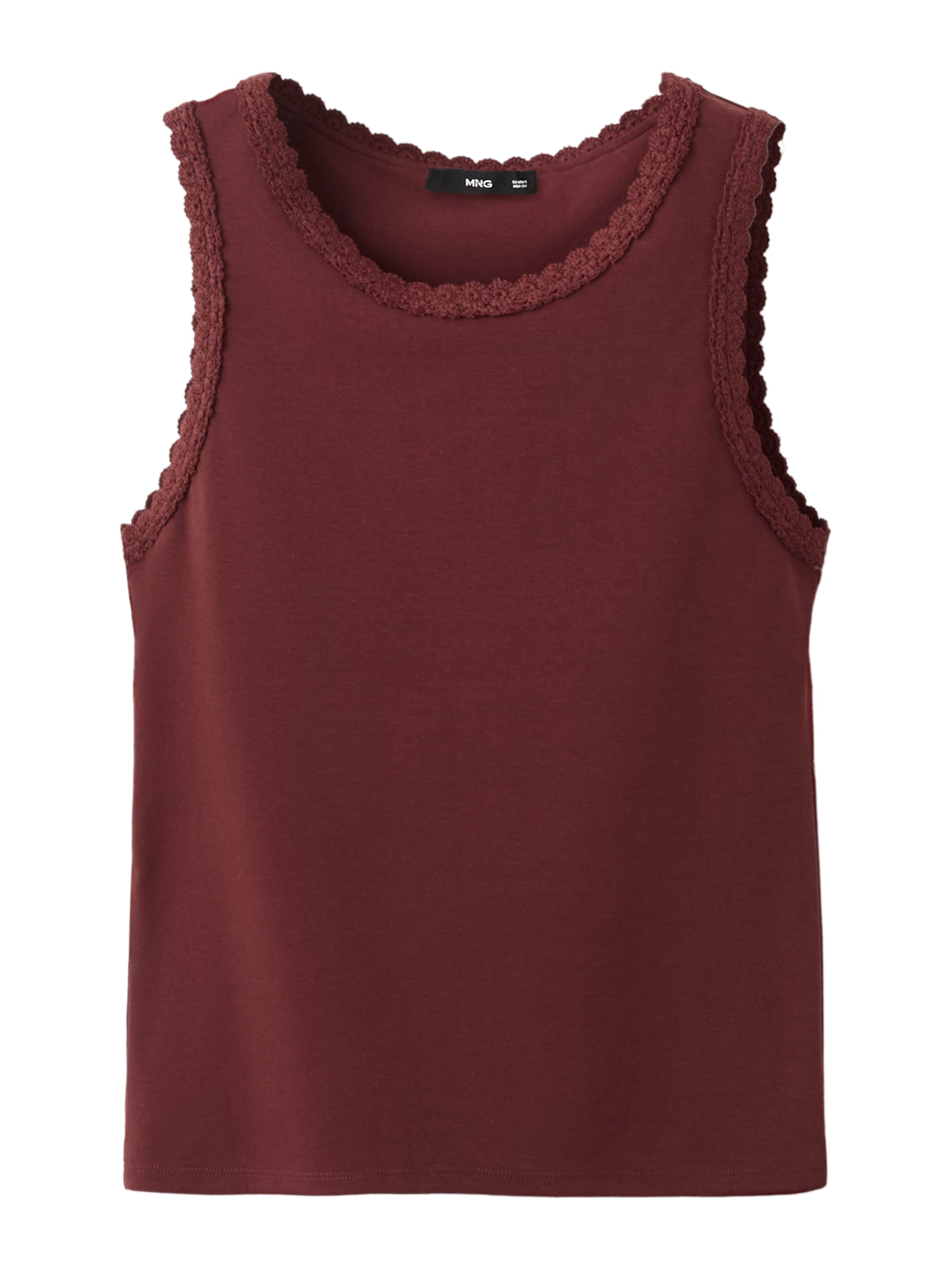 MANGOTop 'LOTA' - smeđa boja: prednji dio