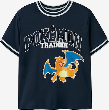 NAME IT Shirts 'NKMMoris Pokemon' i blå: forside