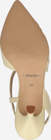 Bata Slingback pumps in Yellow