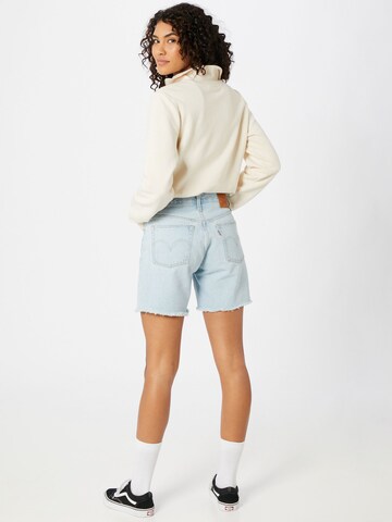 LEVI'S ® regular Jeans '501® Mid Thigh Short' i blå