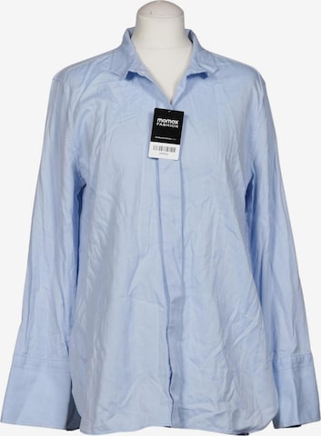 By Malene Birger Bluse L in Blau: Vorderseite