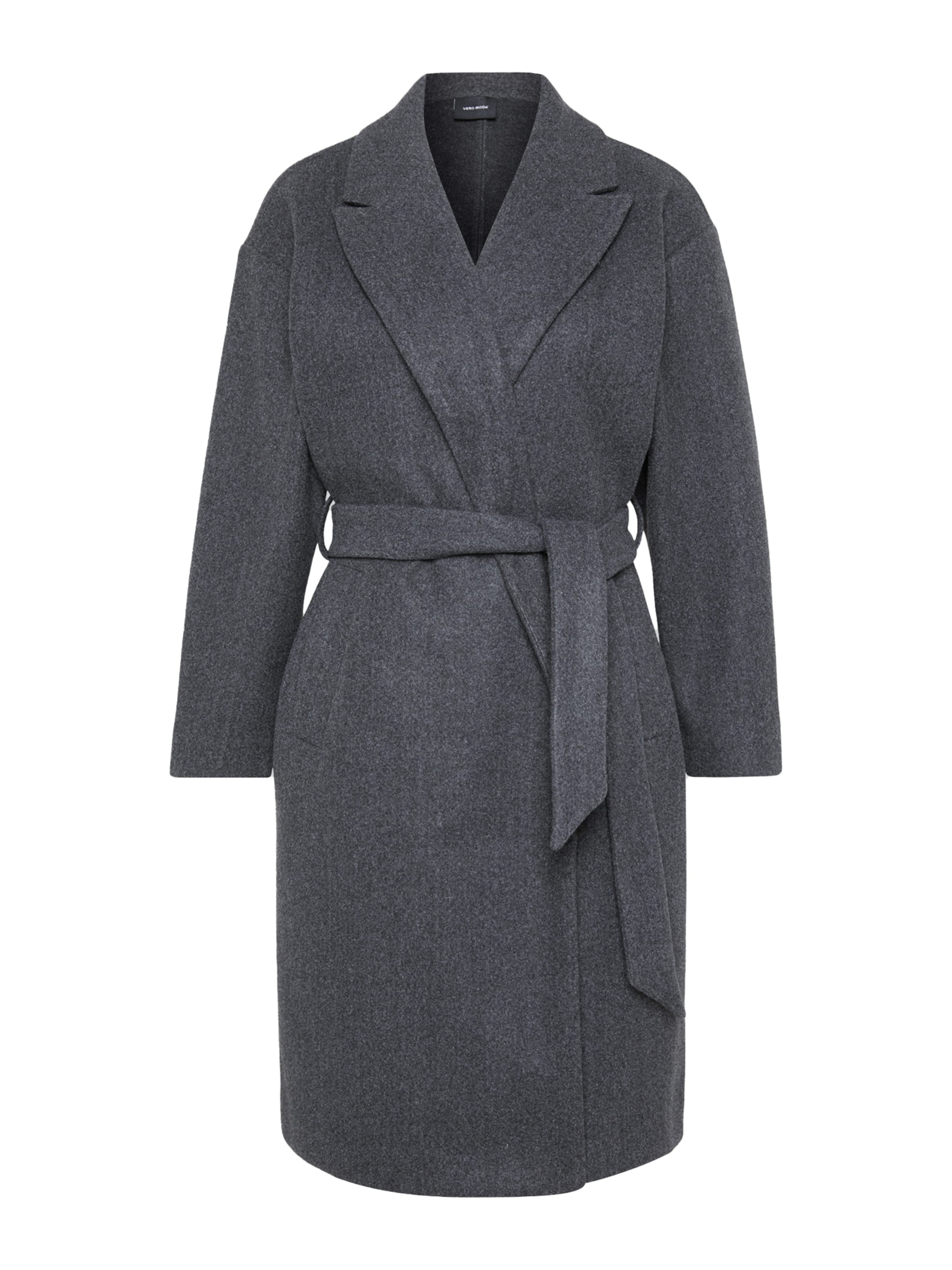Manteau mi-saison 'VMFORTUNE' Vero Moda Petite en gris : devant