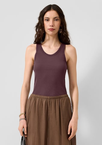 QS Top in Rot: Vorderseite