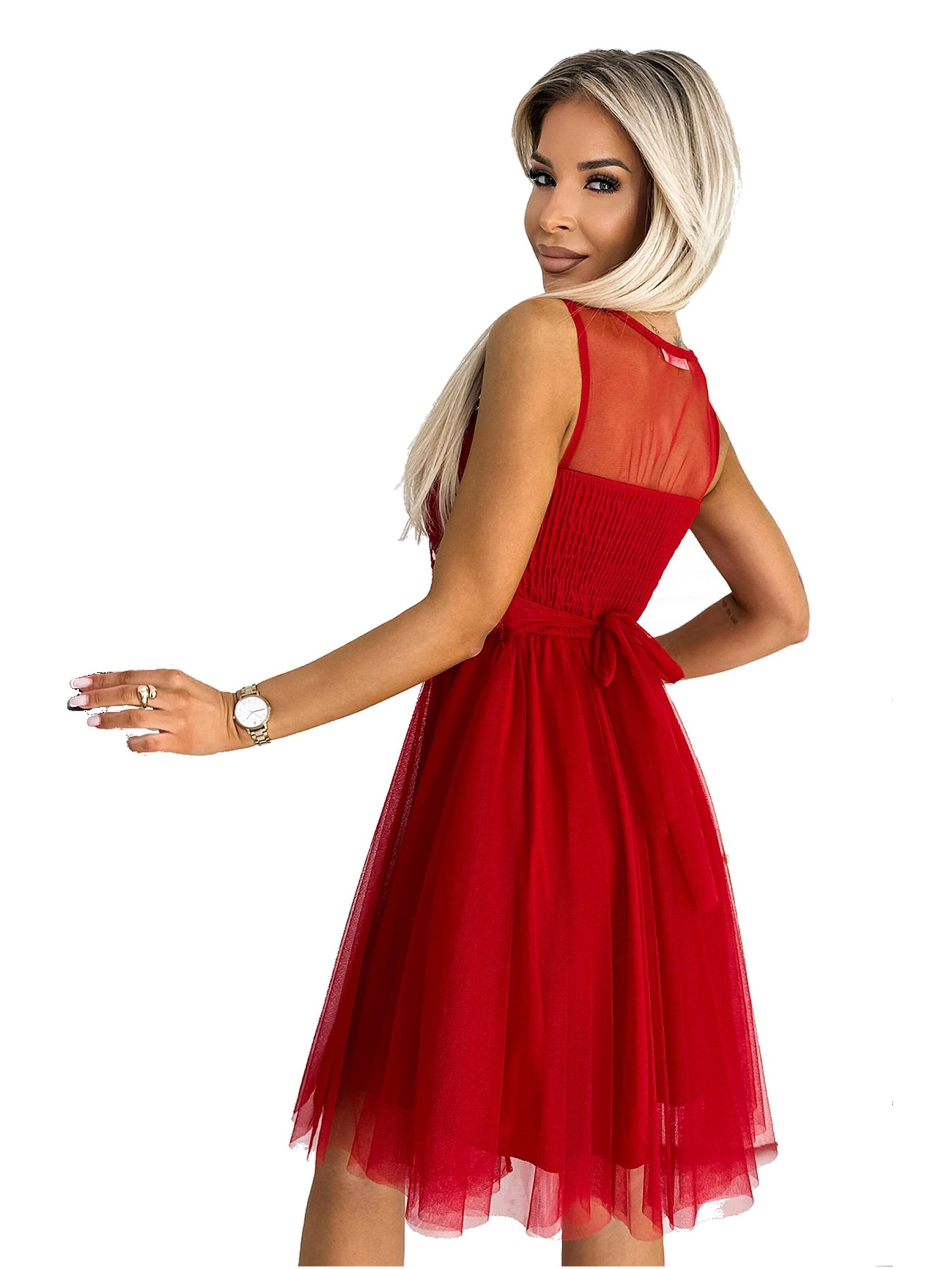 Numoco Cocktail Dress 'Caterina' in Red