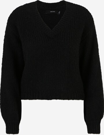 Vero Moda Tall Pullover 'MAYBE' in Schwarz: predná strana