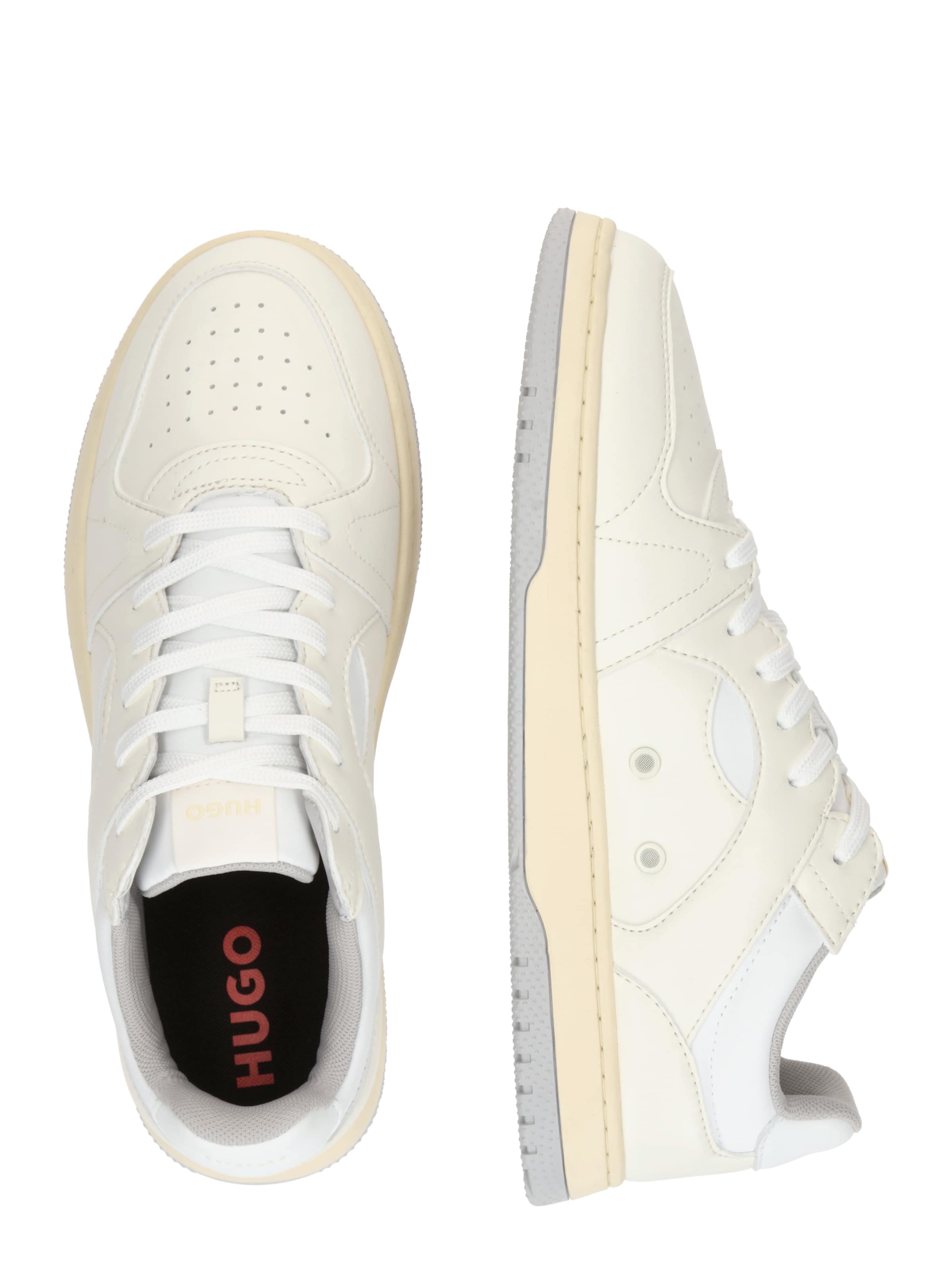 HUGO Nízke tenisky 'Hadrian' - Biela