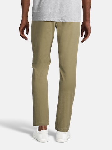 AÉROPOSTALE Normální Chino kalhoty – zelená