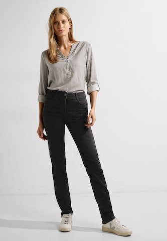 CECIL Slimfit Jeans in Zwart