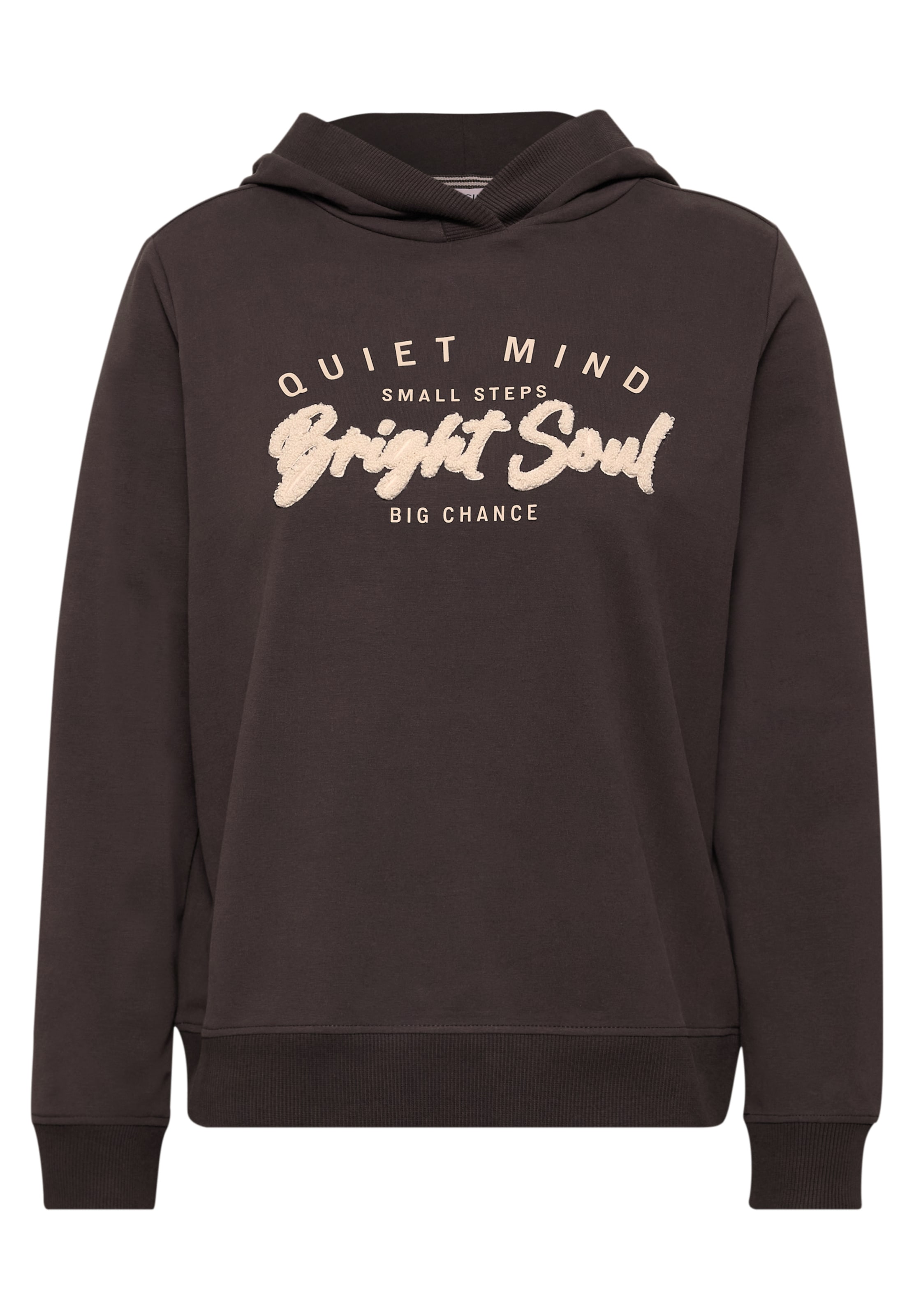CECIL Sweatshirt in Braun: Vorderseite
