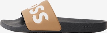Mule 'Aryeh' BOSS en beige : devant